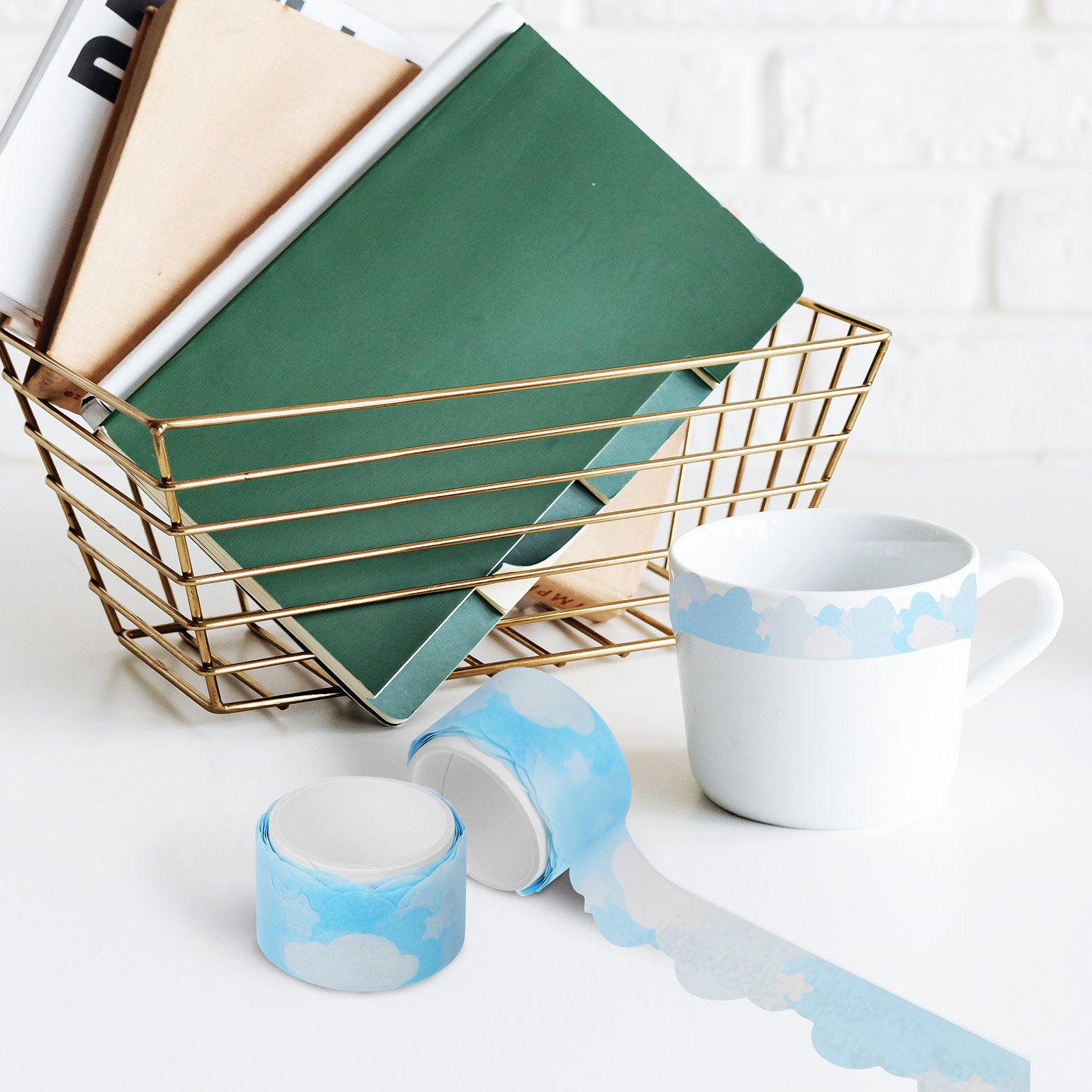 Masking Tape Thin - Taśma washi cienka dekoracyjna do scrapbookingu,
