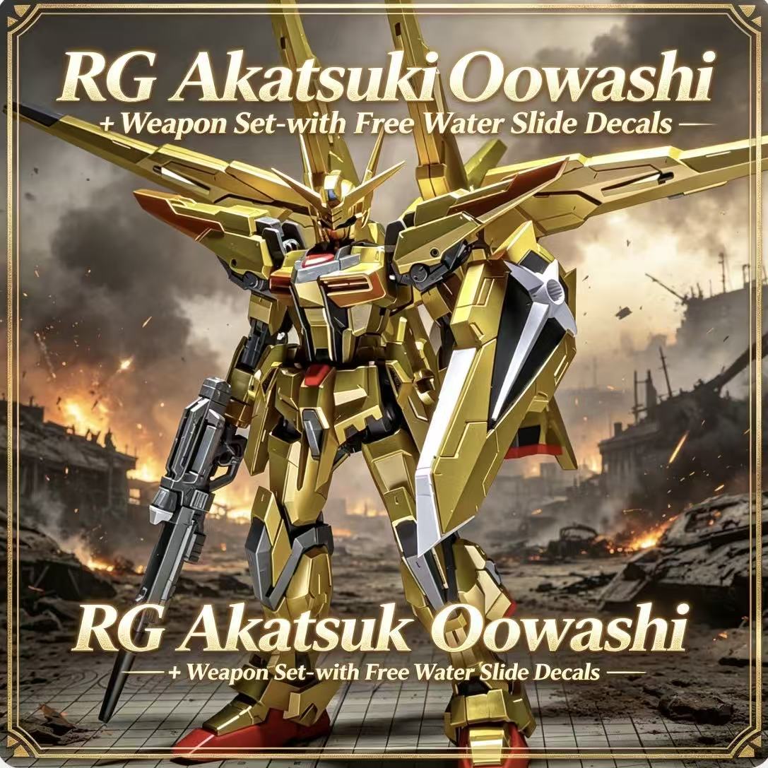 Model Kit Zeus - RG41 1/144 ORB-01 Akatsuki Oowashi Zestaw