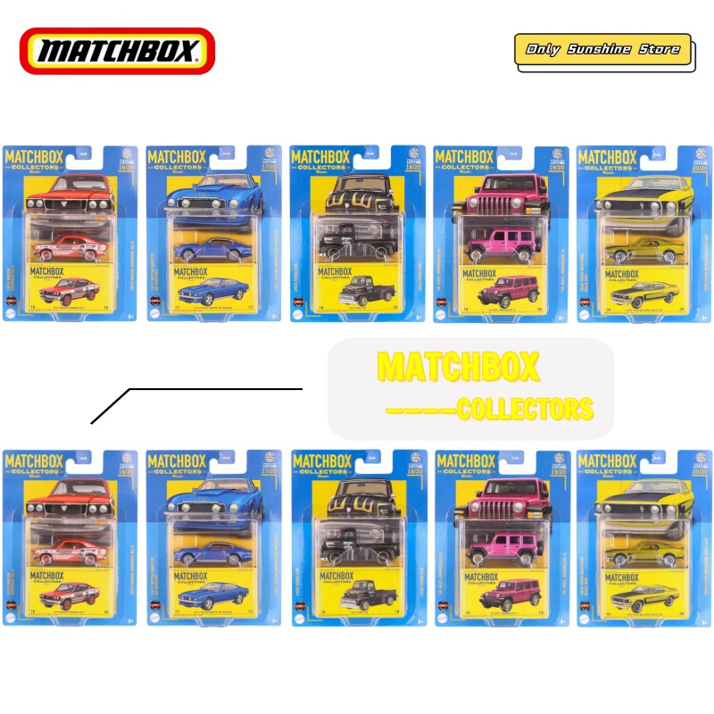 Model Kit Mustang - Nowa Kolekcja Matchbox Mix 4Z Skala