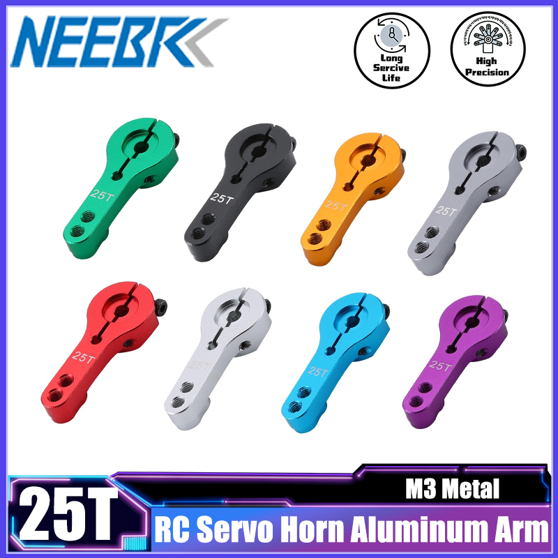 Frame Model Kit - NEEBRC 25T RC Serwo Róg Aluminiowy