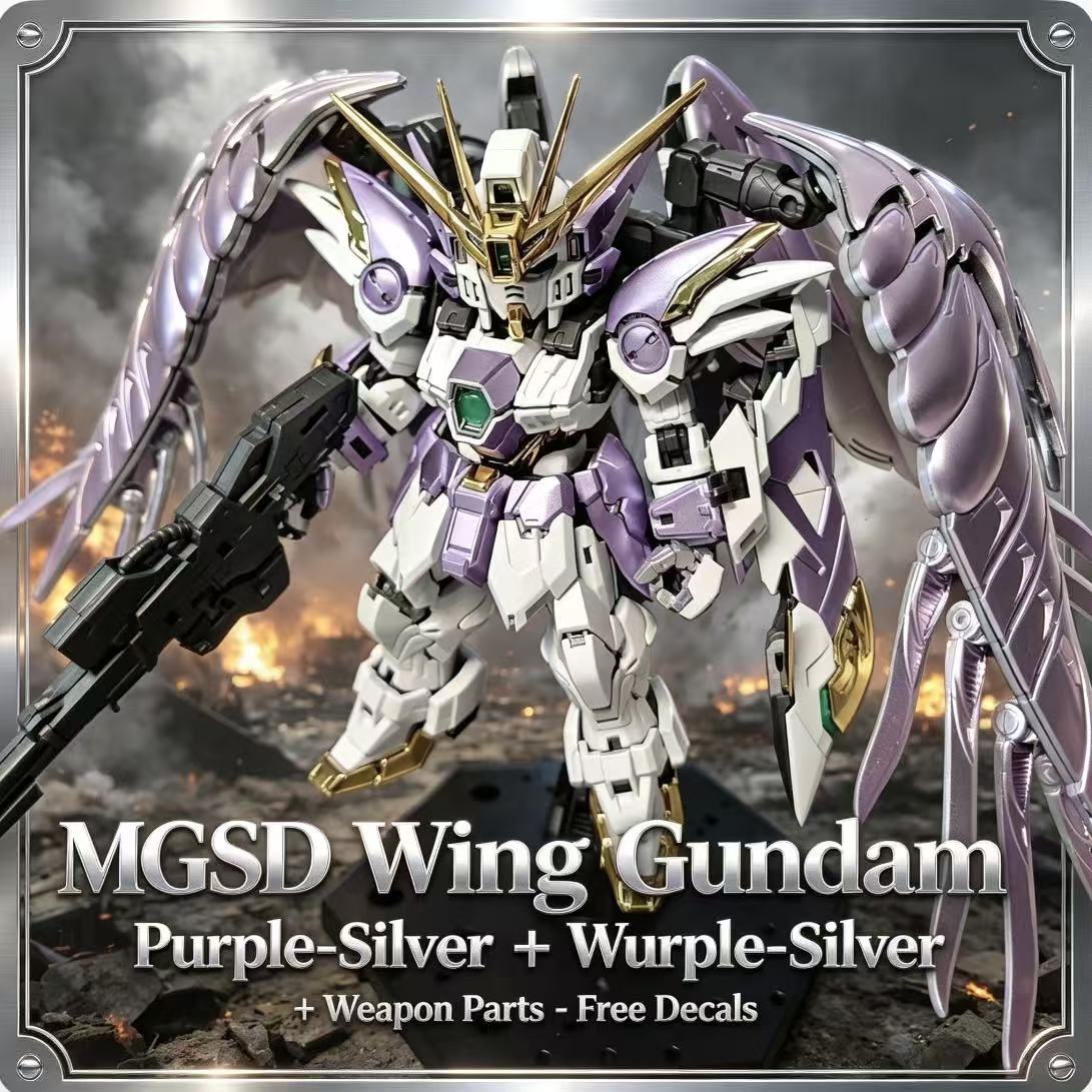 Model Mgsd Wing Purple Silver  – Model Kit Zeus recenzja i cena