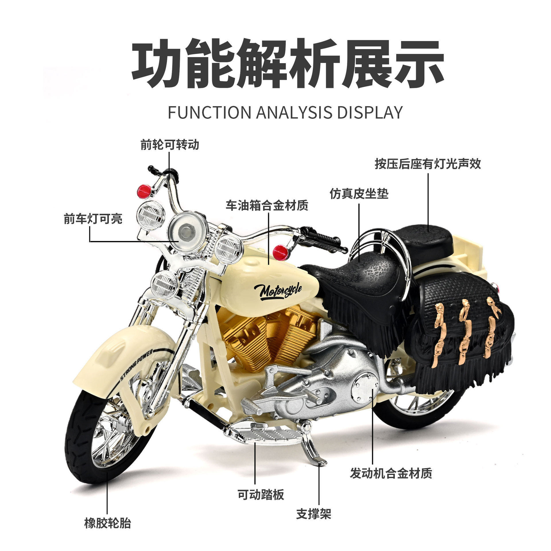 Model motocykla Harley ze stop – Model Kit Aoshima recenzja i cena