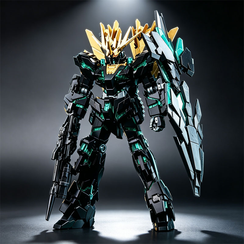 HG 1/144 RX-0 Unicorn Banshee  – Model Kit Zeus recenzja i cena