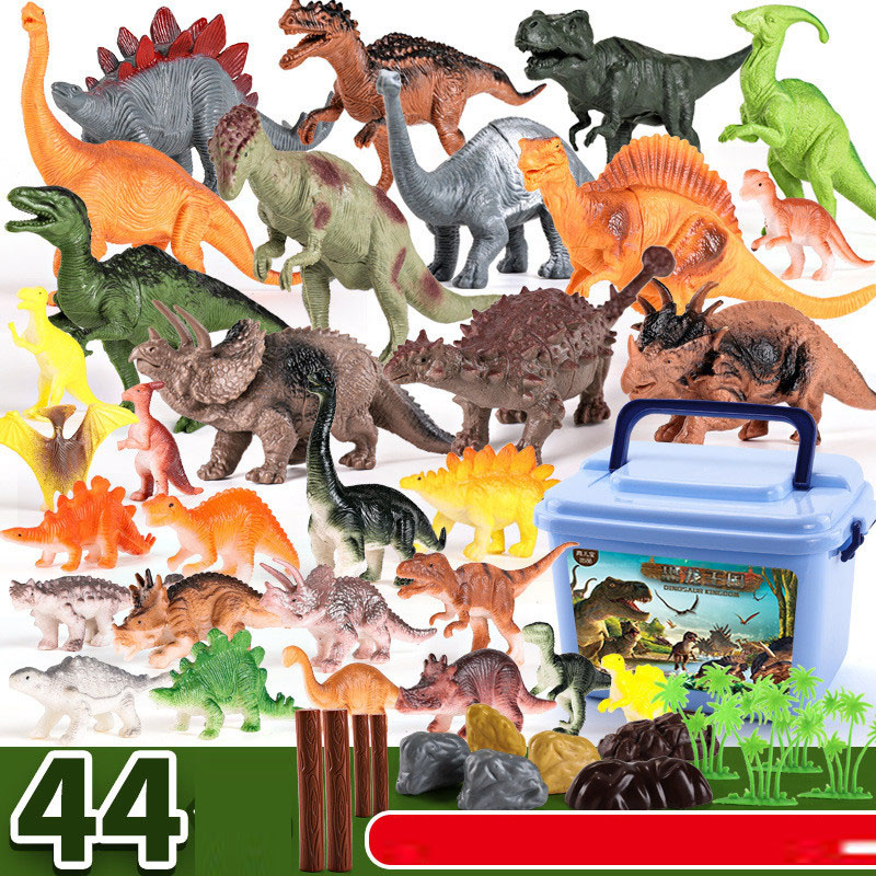 44 szt. Zestaw jurajskich dino – Model Kit Jurassic Park recenzja i cena