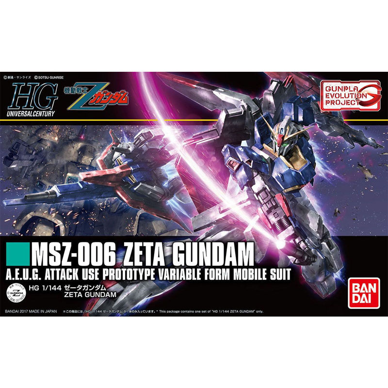 Bandai oryginalna oryginalna f – Model Kit Zeta Gundam recenzja i cena