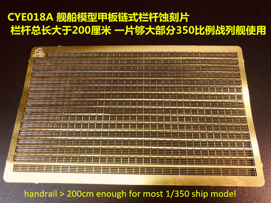 Skala 1/350 Photo-trawione por – Photo Etch Brass recenzja i cena