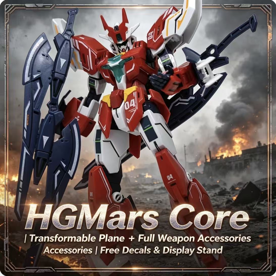 008A HG 1/144 Mars Core Warrio – Model Kit Zeus recenzja i cena